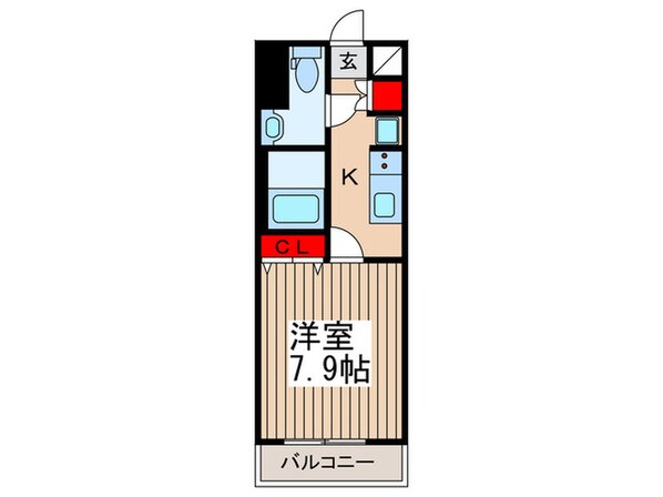 コンフォリア谷塚の物件間取画像